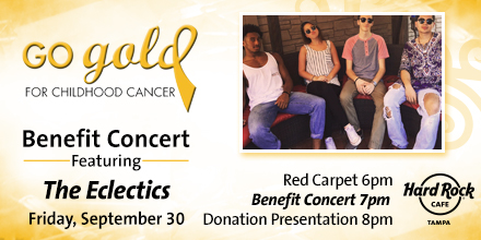 Seminole Hard Rock Hotel & Casino Tampa Hosting Special Events in September To Support ‘Go Gold for Childhood Cancer’